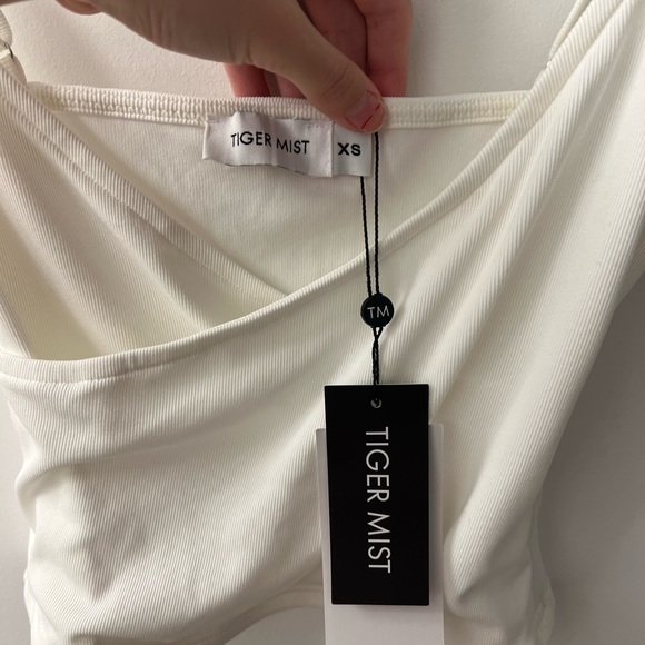 Tigermist White Tank Top - Picture 3 of 7